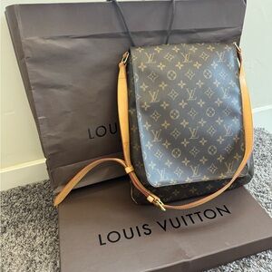 Louis Vuitton Monogram Brown Shoulder Bag